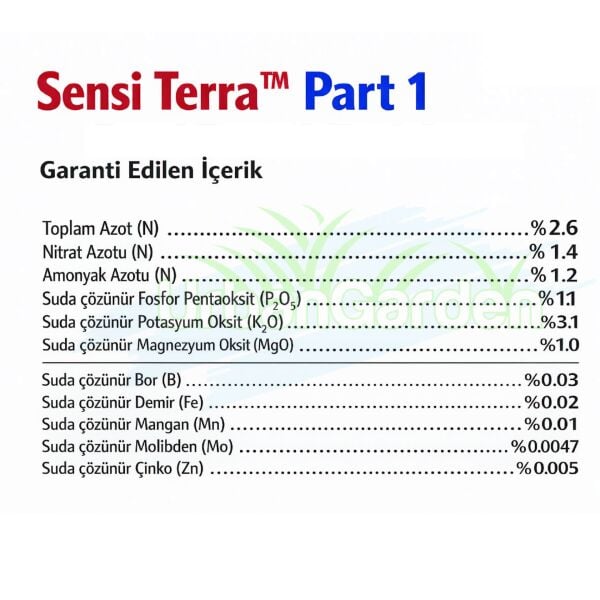 Advanced Nutrients Sensi Terra Part One - Part Two 1 Litre