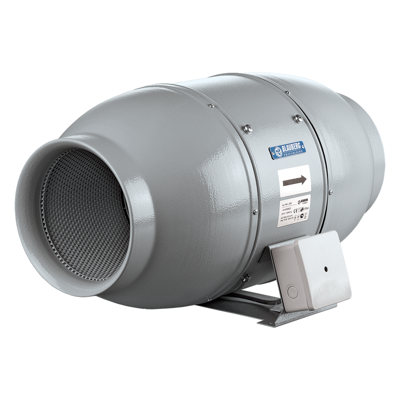 Blauberg Iso-Mix 250 Susturuculu Sessiz Kanal Fanı 1315 m3h