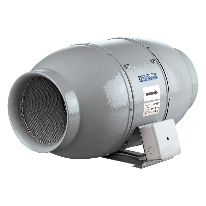 Blauberg Iso-Mix 200 Susturuculu Sessiz Kanal Fanı 1035 m3h
