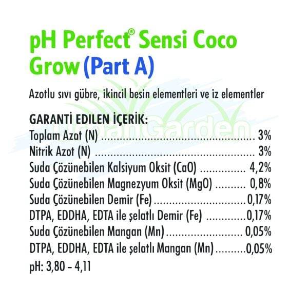 Advanced Nutrients Sensi Coco Grow A+B 5 Litre