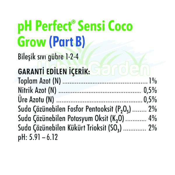 Advanced Nutrients Sensi Coco Grow A+B 5 Litre