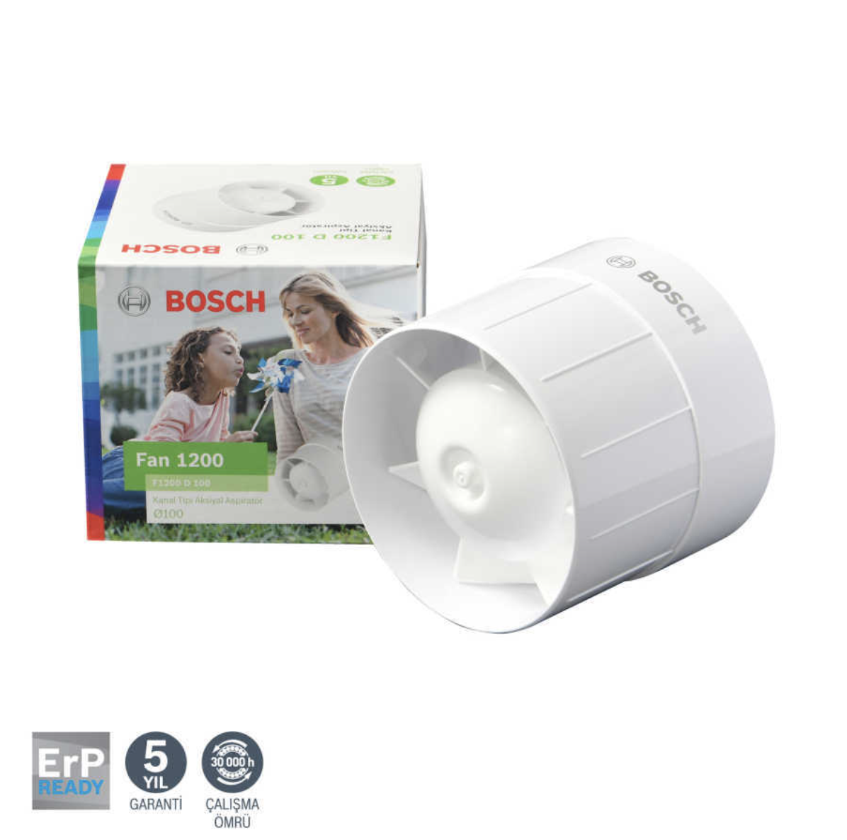 Bosch Mini Aksiyel Fan 100mm 125m^3