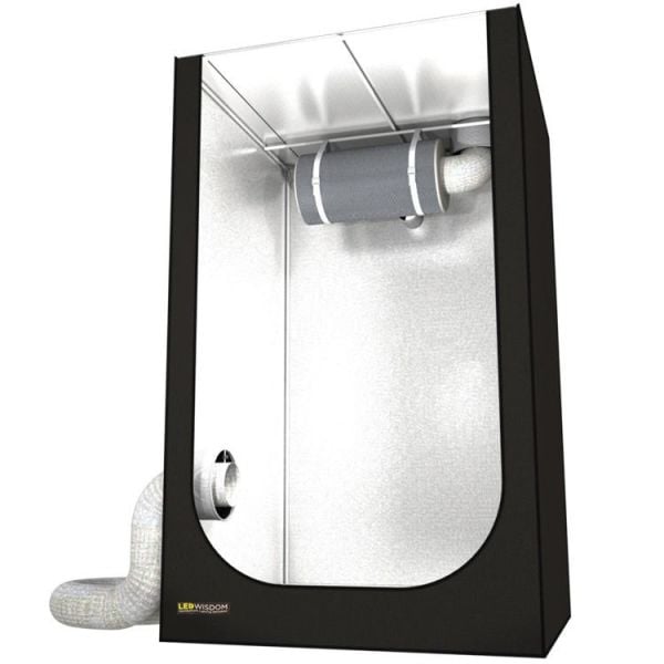 LEDWisdom GT120 Bitki Yetiştirme Kabini 120x120x200
