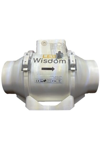 LEDWisdom Silent Fan 100mm/190m^3 Sessiz Çıkış Fanı