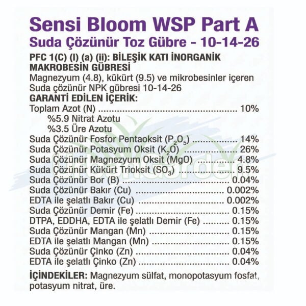 Advanced Nutrients Sensi Bloom A-B Pro 1 kg