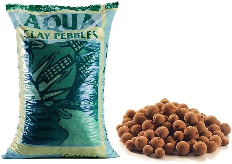 Canna Aqua Clay Pebbles 20 Litre - Profesyonel Kil Bilyesi (Hidroton)