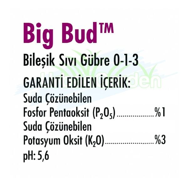 Advanced Nutrients Big Bud 1 Litre