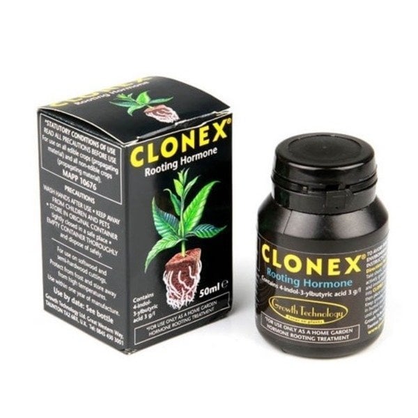 Clonex Köklendirme Jeli - 50 ml - Çelik ve Klonlama Hormonu (Growth Technology)