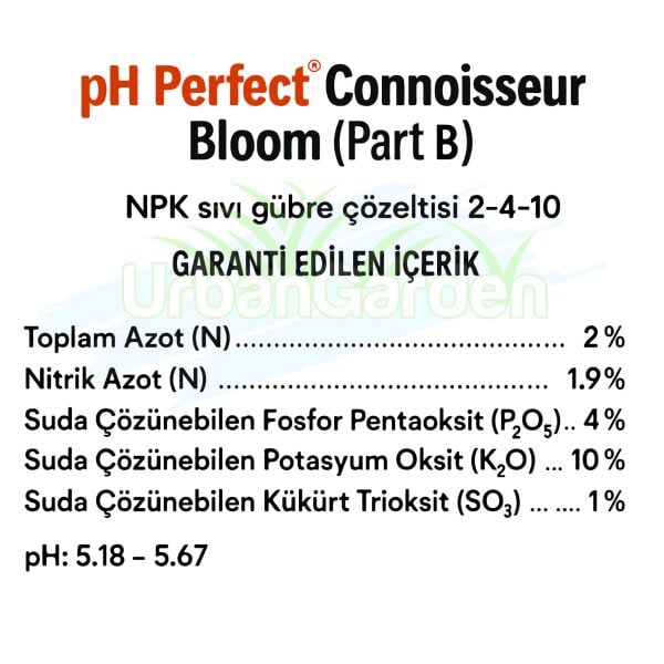 Advanced Nutrients Connoisseur Bloom A+B 10 Litre