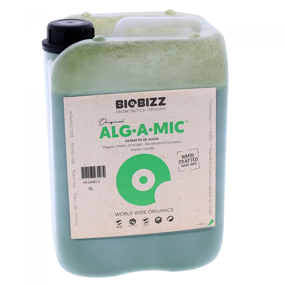Biobizz AlgAMic 5 Litre