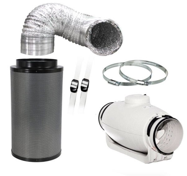 Soler Palau 467 m^3 Karbon Filtre Sessiz Fan Set