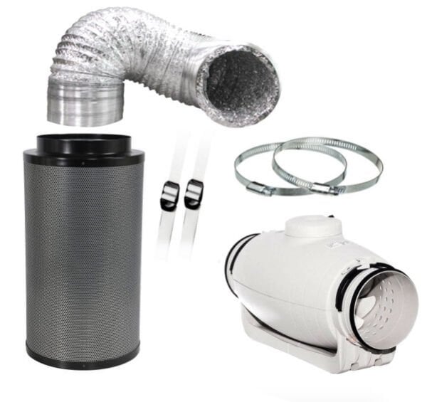 Soler Palau 467 m^3 Karbon Filtre Sessiz Fan Set