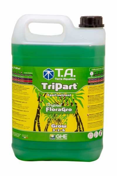 Terra Aquatica TriPart Grow (Flora Gro) 5L