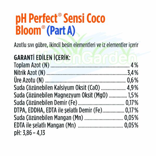 Advanced Nutrients Sensi Coco Bloom A+B 4 Litre