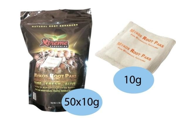 Xtreme Gardening Mykos Root Paks 50x10g
