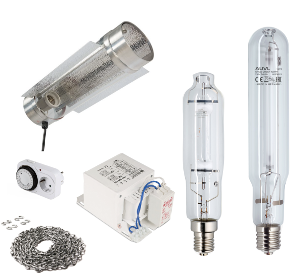 Cool Tube, AUVL Lamba ve Balast Kiti Büyüme ve Çiçeklenme Dönemi 400W