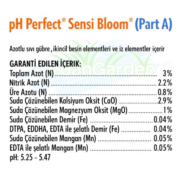 Advanced Nutrients Sensi Bloom A+B 5 Litre
