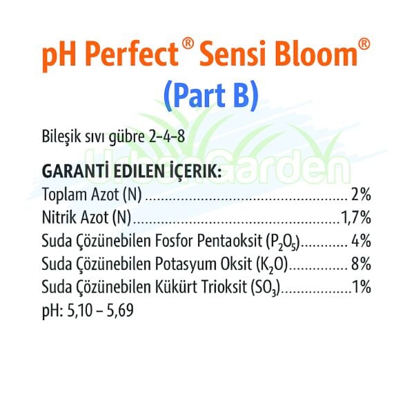 Advanced Nutrients Sensi Bloom A+B 5 Litre